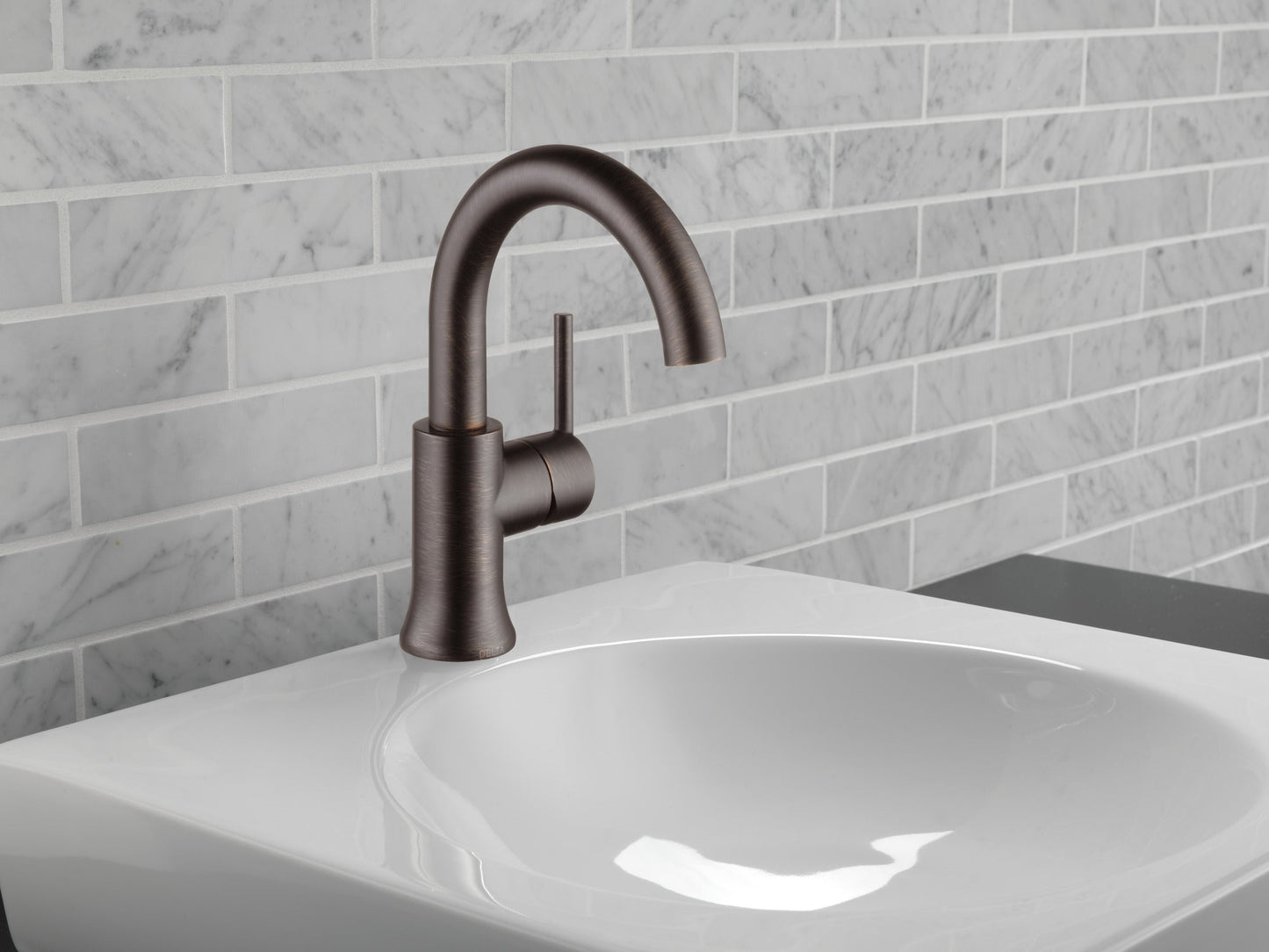 Delta Trinsic 559HA Single Handle High-Arc Bathroom Faucet