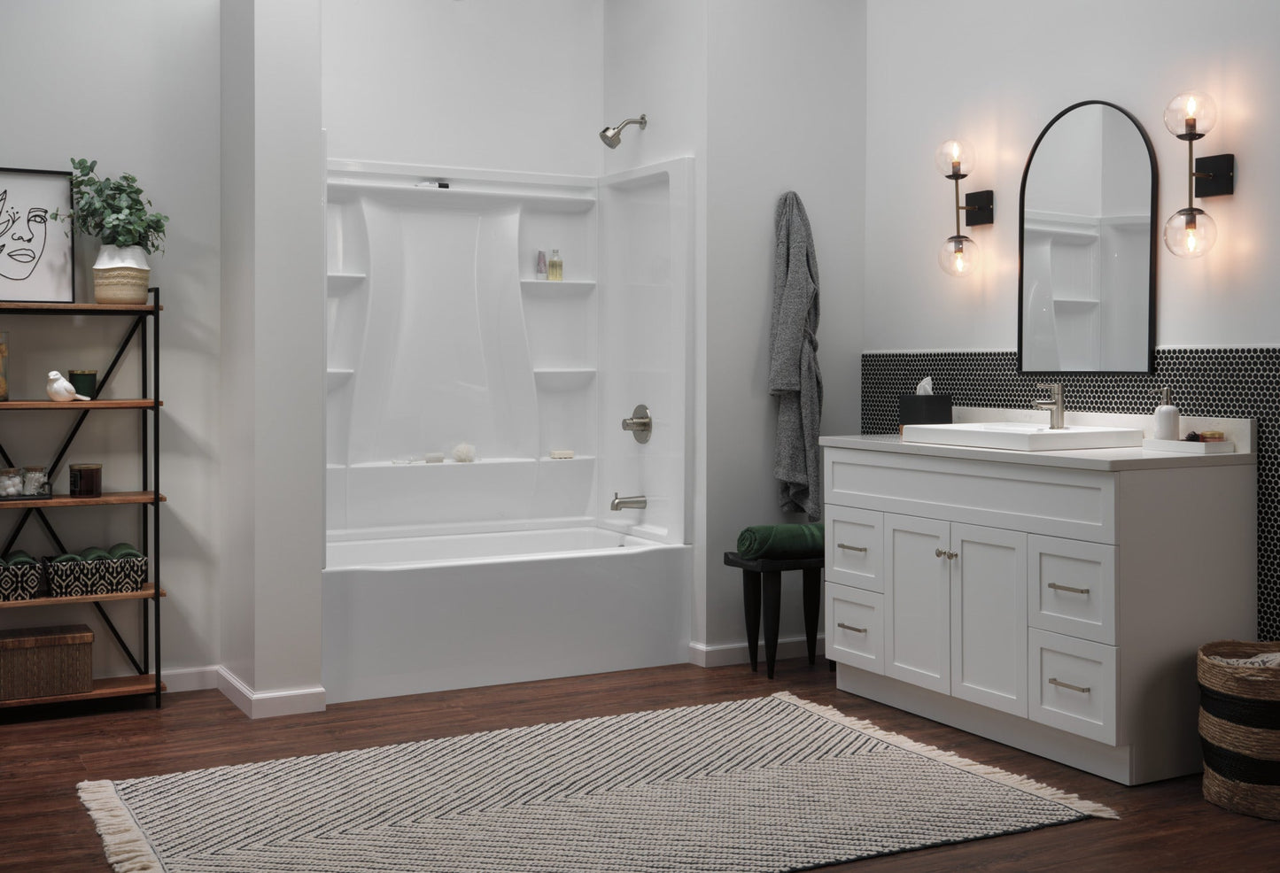 Delta Modern 559LF Single Handle Project-Pack Bathroom Faucet