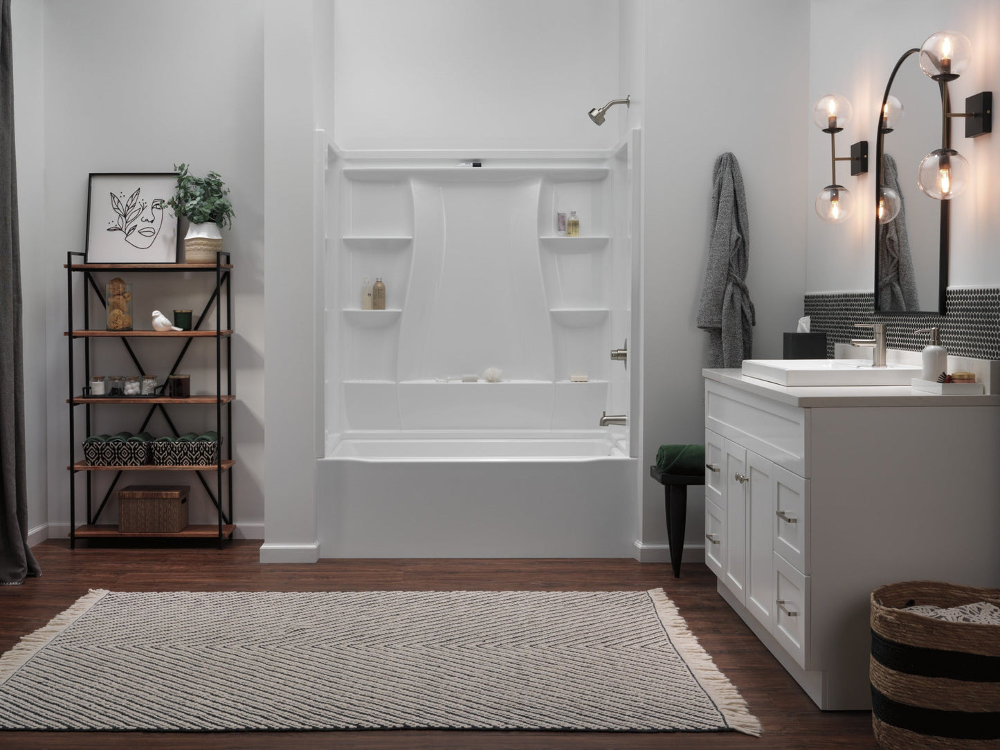Delta Modern 559LF Single Handle Project-Pack Bathroom Faucet