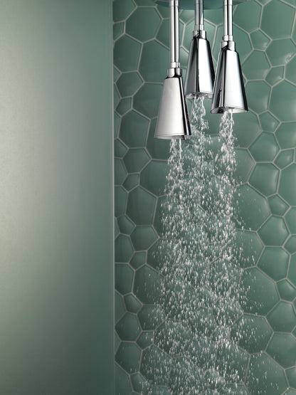 Delta Universal Showering Components 57140 H2OKINETIC Pendant Raincan Shower Head