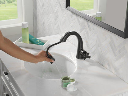 Delta Stryke 5776 Single Handle Pull Down Bathroom Faucet