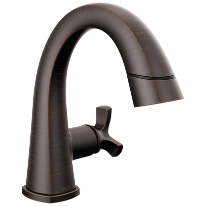 Delta Stryke 5776 Single Handle Pull Down Bathroom Faucet