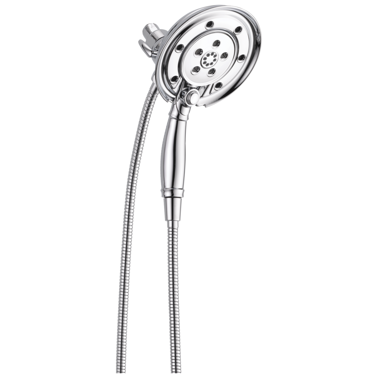 Delta Universal Showering Components 58471 H2OKINETIC In2ition 4-Setting Two-in-One Shower