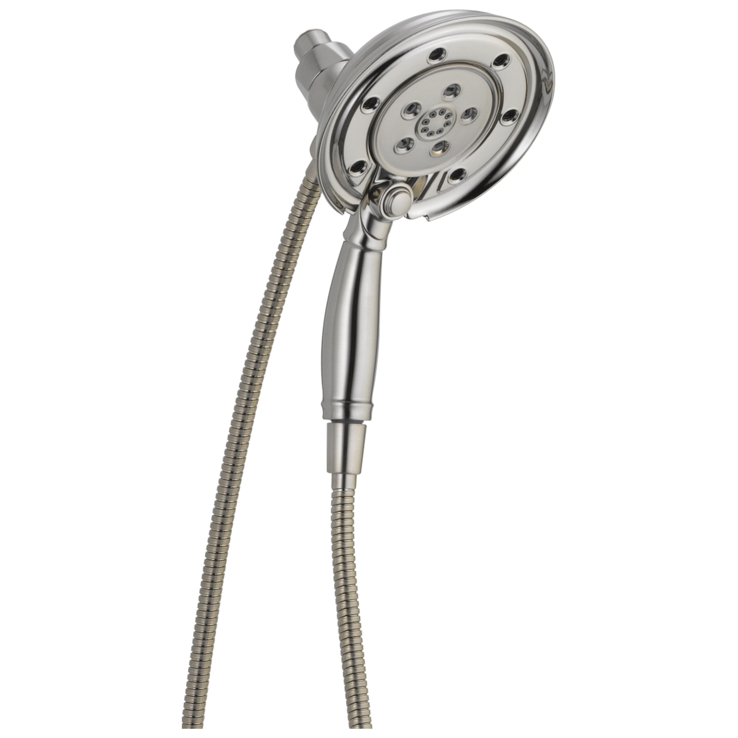 Delta Universal Showering Components 58471 H2OKINETIC In2ition 4-Setting Two-in-One Shower