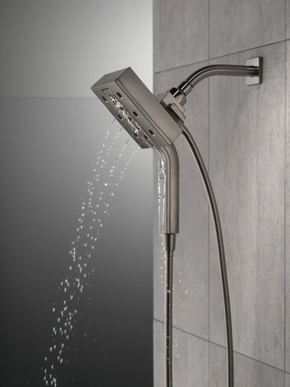 Delta Universal Showering Components 58473 H2OKINETIC In2ition 4-Setting Two-in-One Shower (Recertified)