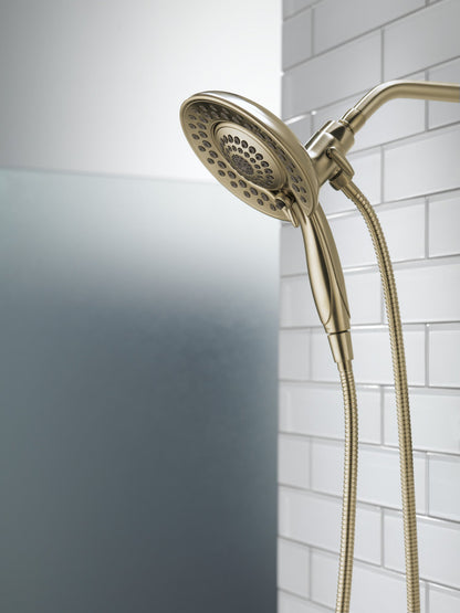 Delta Universal Showering Components 58569 In2ition 5-Setting Two-in-One Shower