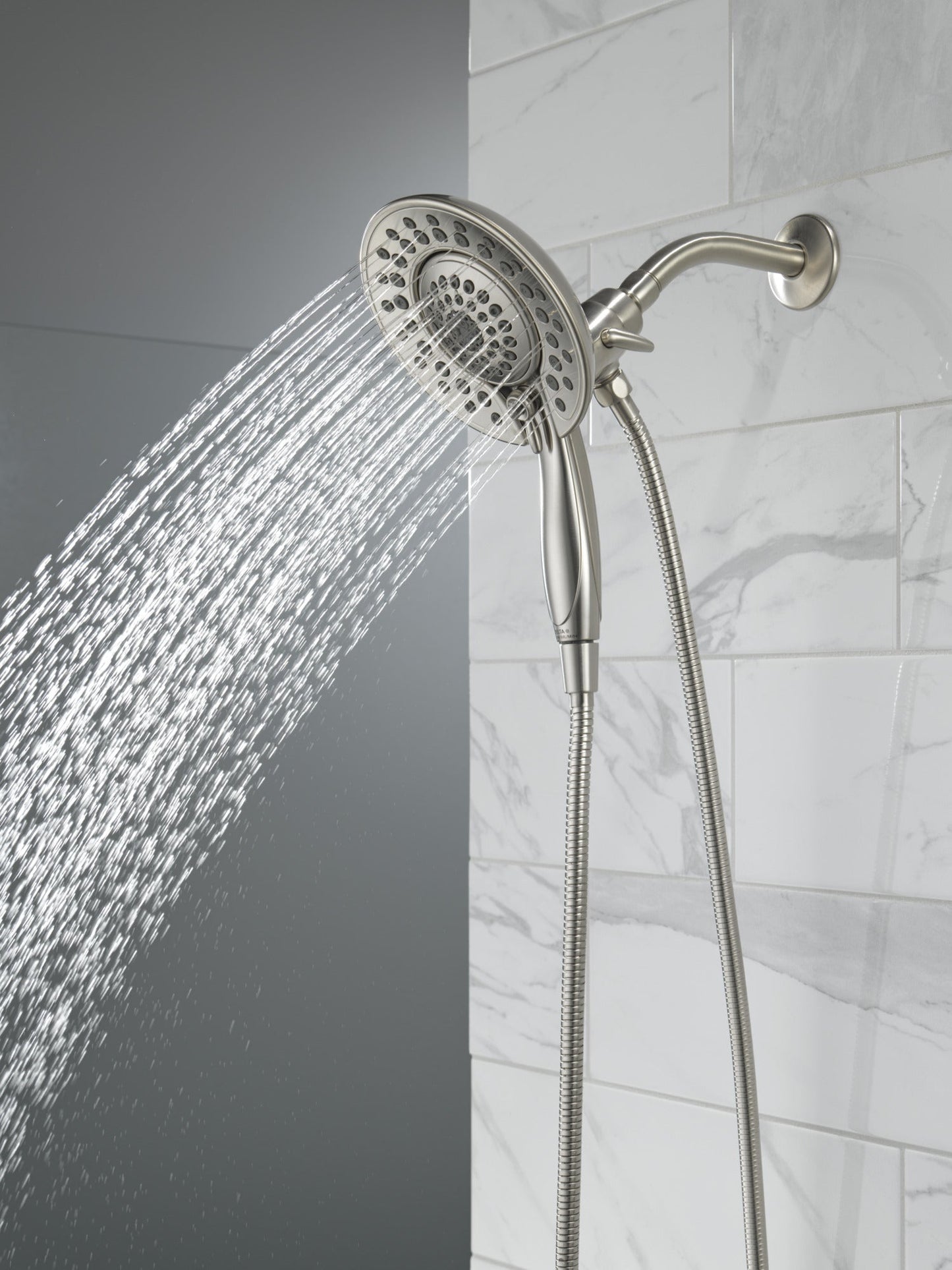 Delta Universal Showering Components 58569 In2ition 5-Setting Two-in-One Shower