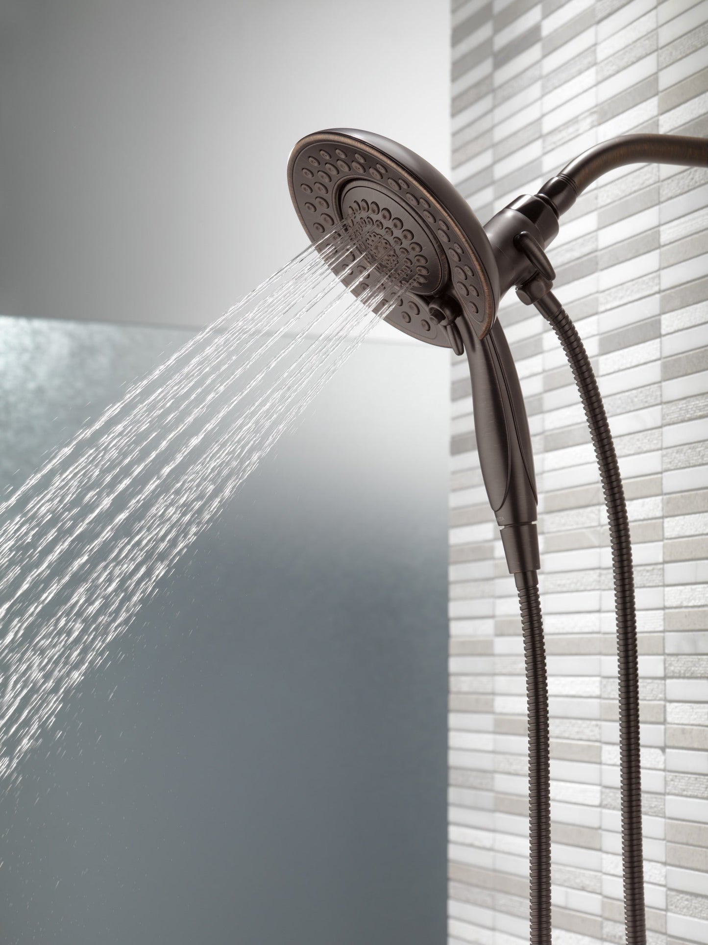 Delta Universal Showering Components 58569 In2ition 5-Setting Two-in-One Shower