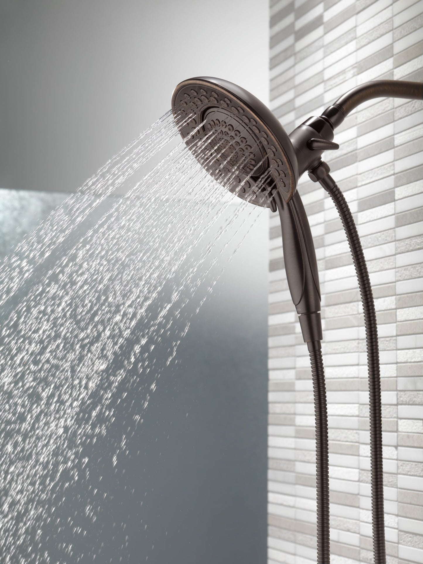 Delta Universal Showering Components 58569 In2ition 5-Setting Two-in-One Shower