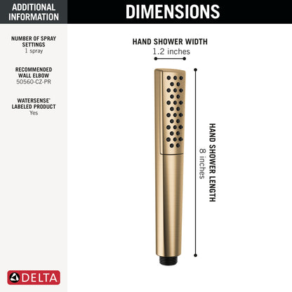 Delta Universal Showering Components 59808 Premium Single-Setting Hand Shower