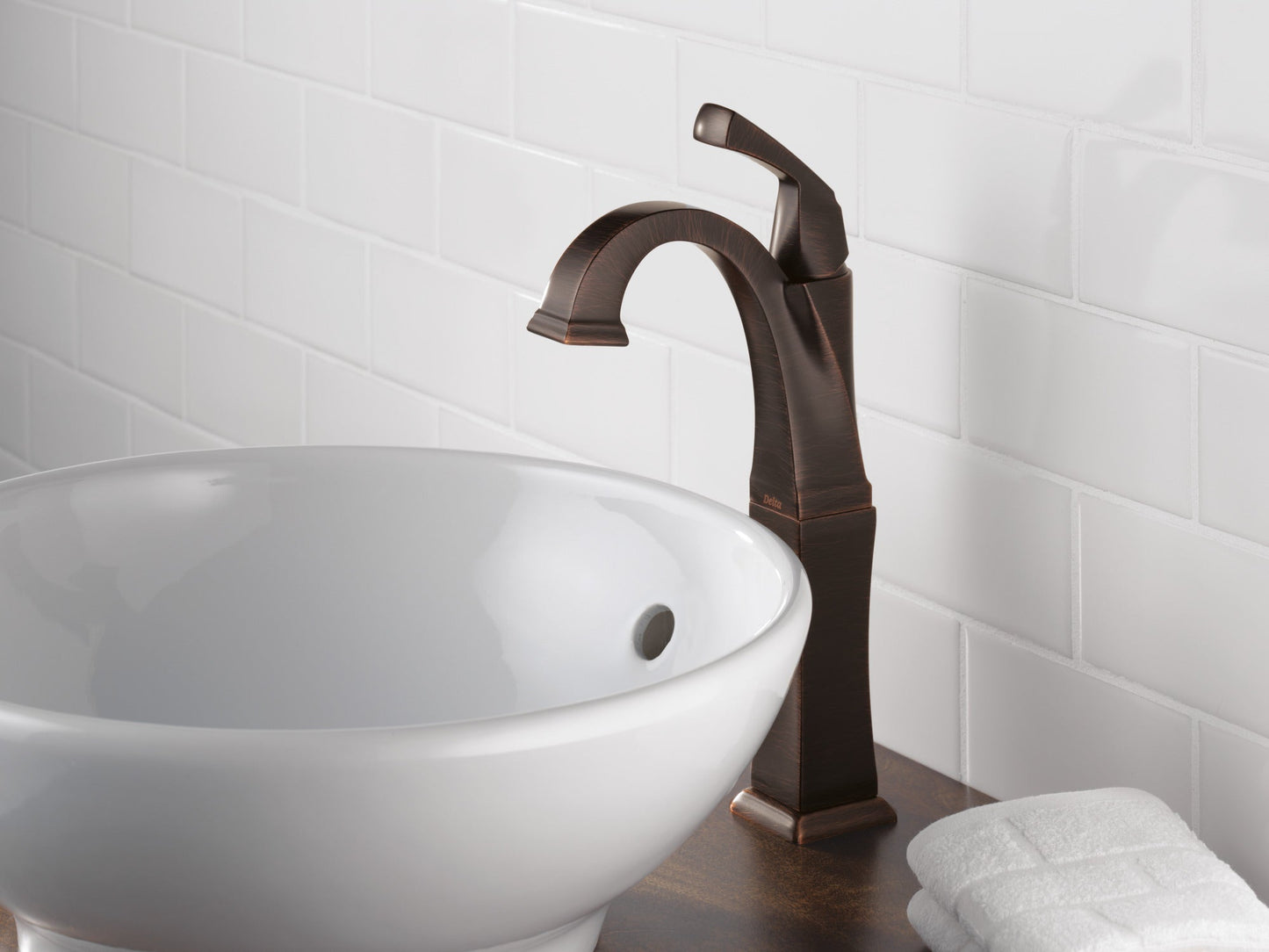 Delta Dryden 751 Single Handle Vessel Bathroom Faucet