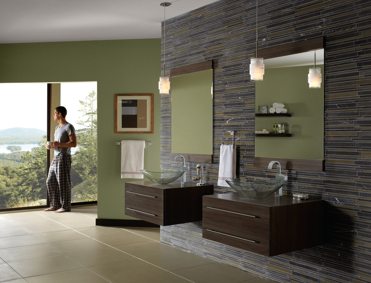 Delta Vero 753LF Single Handle Vessel Bathroom Faucet