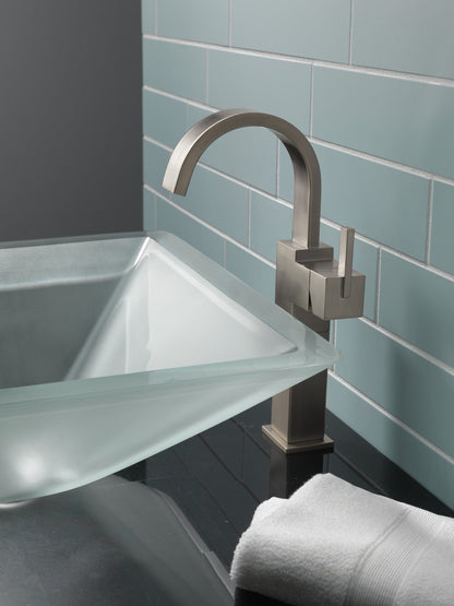 Delta Vero 753LF Single Handle Vessel Bathroom Faucet