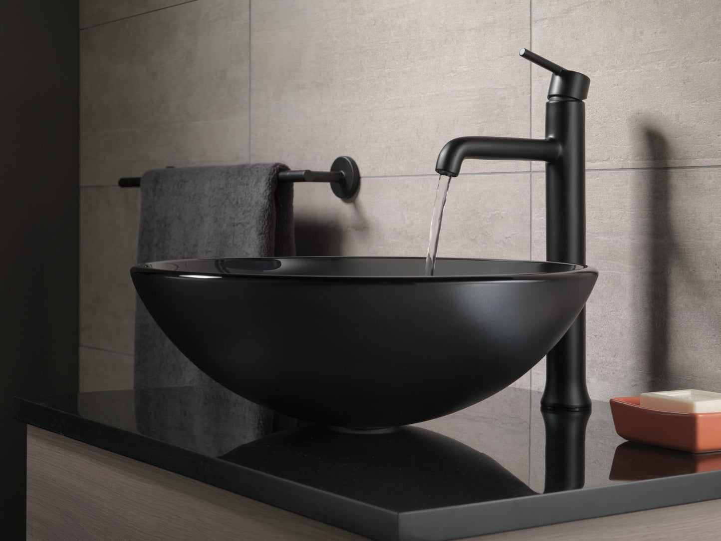 Delta Trinsic 759 Single Handle Vessel Bathroom Faucet