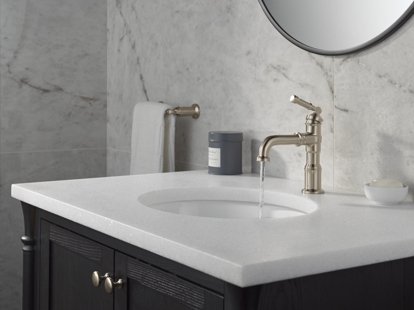 Delta Broderick 78408 8" Towel Bar