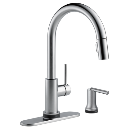 Delta Trinsic 9159T Single Handle Pull-Down Kitchen Faucet with TouchTouch 2O Technology