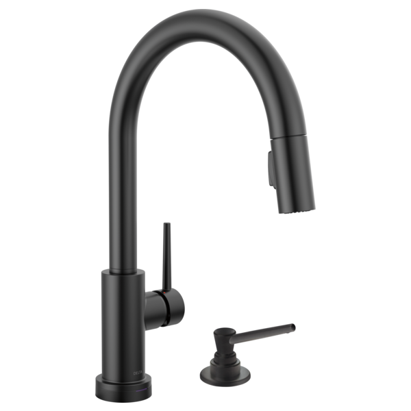 Delta Trinsic 9159T Single Handle Pull-Down Kitchen Faucet with TouchTouch 2O Technology