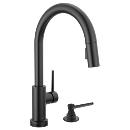 Delta Trinsic 9159T Single Handle Pull-Down Kitchen Faucet with TouchTouch 2O Technology