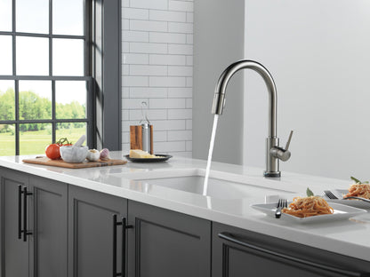 Delta Trinsic 9159TL TouchTouch 2O Technology Kitchen Faucet with Touchless Technology