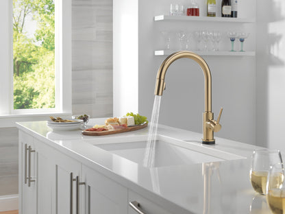 Delta Trinsic 9159TL TouchTouch 2O Technology Kitchen Faucet with Touchless Technology