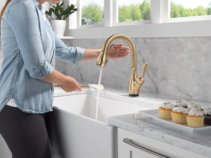 Delta Leland 9178TL TouchTouch 2O Technology Kitchen Faucet with Touchless Technology