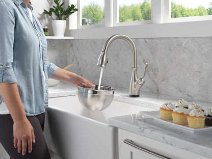 Delta Leland 9178TL TouchTouch 2O Technology Kitchen Faucet with Touchless Technology