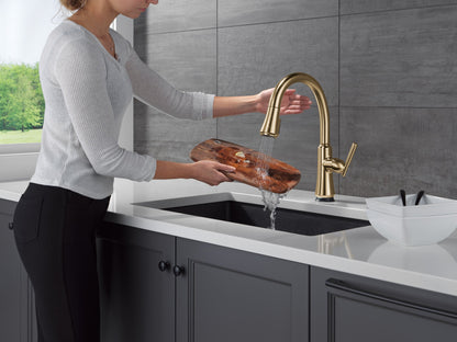 Delta Coranto 9179TL TouchTouch 2O Technology Kitchen Faucet with Touchless Technology