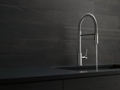 Delta Trinsic 9659 Single-Handle Pull-Down Spring Kitchen Faucet