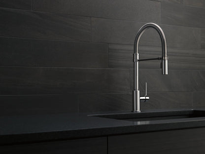 Delta Trinsic 9659 Single-Handle Pull-Down Spring Kitchen Faucet