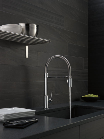 Delta Trinsic 9659 Single-Handle Pull-Down Spring Kitchen Faucet