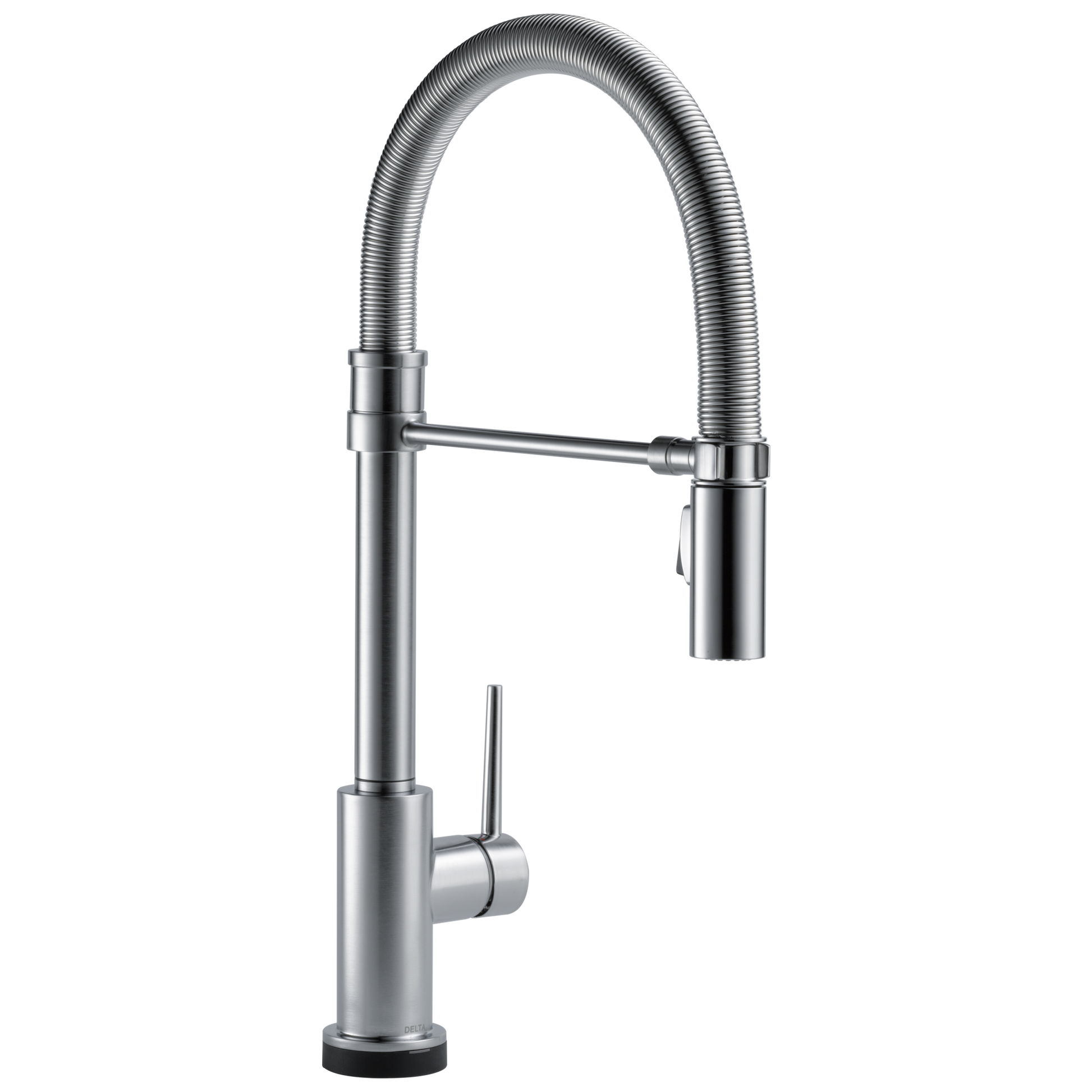 Delta Trinsic 9659TL TouchTouch 2O Technology Kitchen Faucet with Touchless Technology, arctic stainless