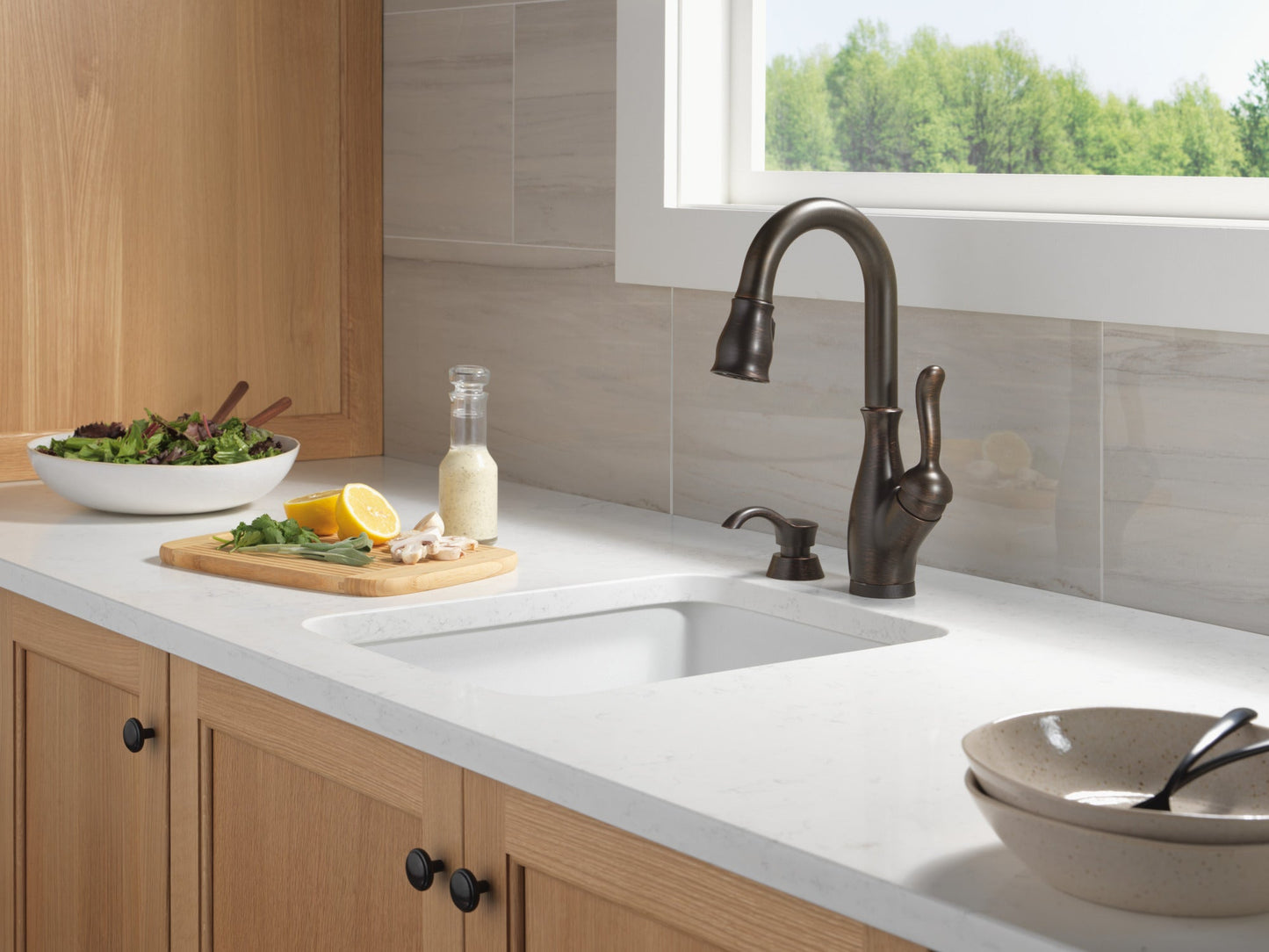 Delta Leland 9678TL Touch2O Bar / Prep Faucet with Touchless Technology