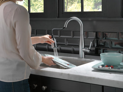 Delta Essa 9913 Single Handle Pull-Down Bar / Prep Faucet