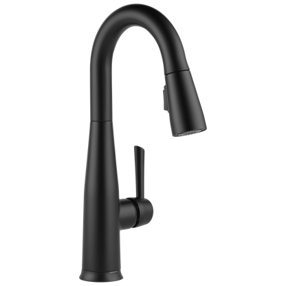 Delta Essa 9913T Single Handle Pull-Down Bar / Prep Faucet with TouchTouch 2O Technology