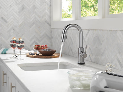 Delta Trinsic 9959TL Touch2O Bar / Prep Faucet with Touchless Technology