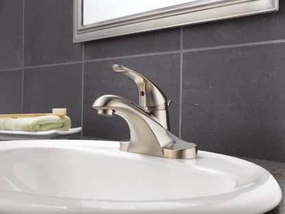 Delta Foundations B510LF Single Handle Centerset Bathroom Faucet