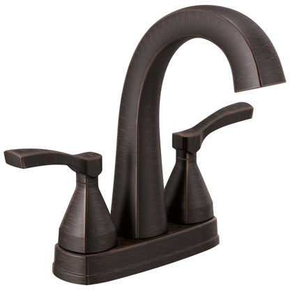 Delta Stryke: Two Handle Centerset Bathroom Faucet