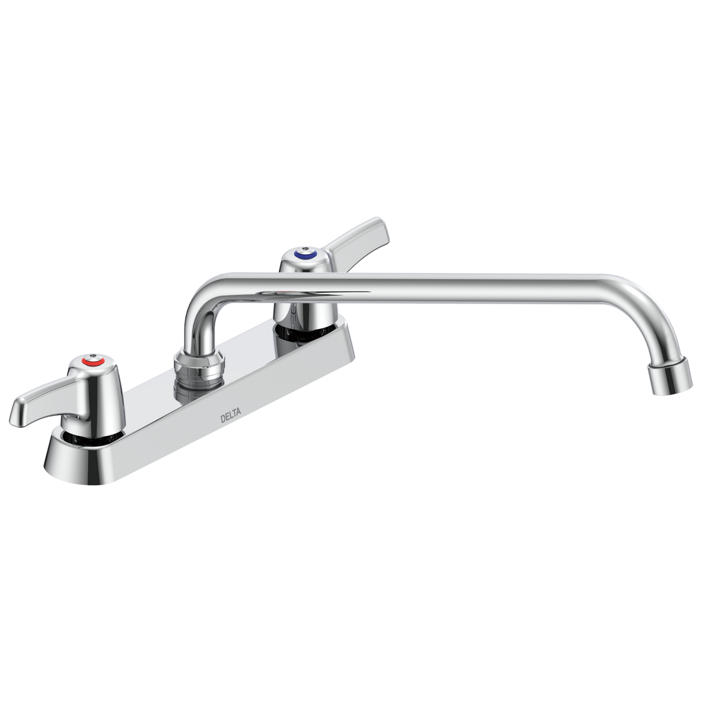 Commercial 26C3 26C3223 Two Handle 8 In Cast Deck-Mount Faucet