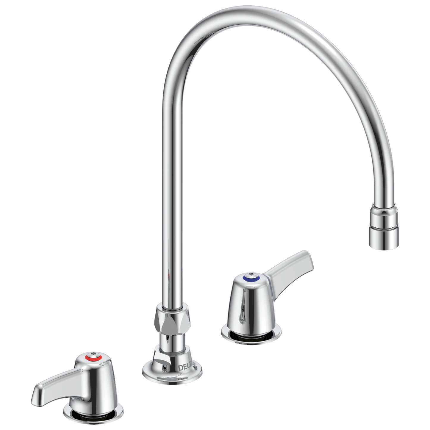 Commercial 27C1 / 27C2 27C2943 Two Handle 8 In Below Deck-Mount Faucet