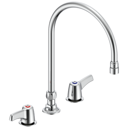 Commercial 27C1 / 27C2 27C2943 Two Handle 8 In Below Deck-Mount Faucet