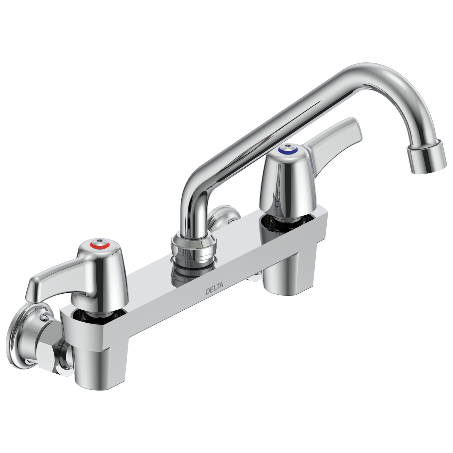 Commercial 28C3 / 28C4 / 28C6 28C4233 Two Handle 8 In Wallmount Service Sink Faucet