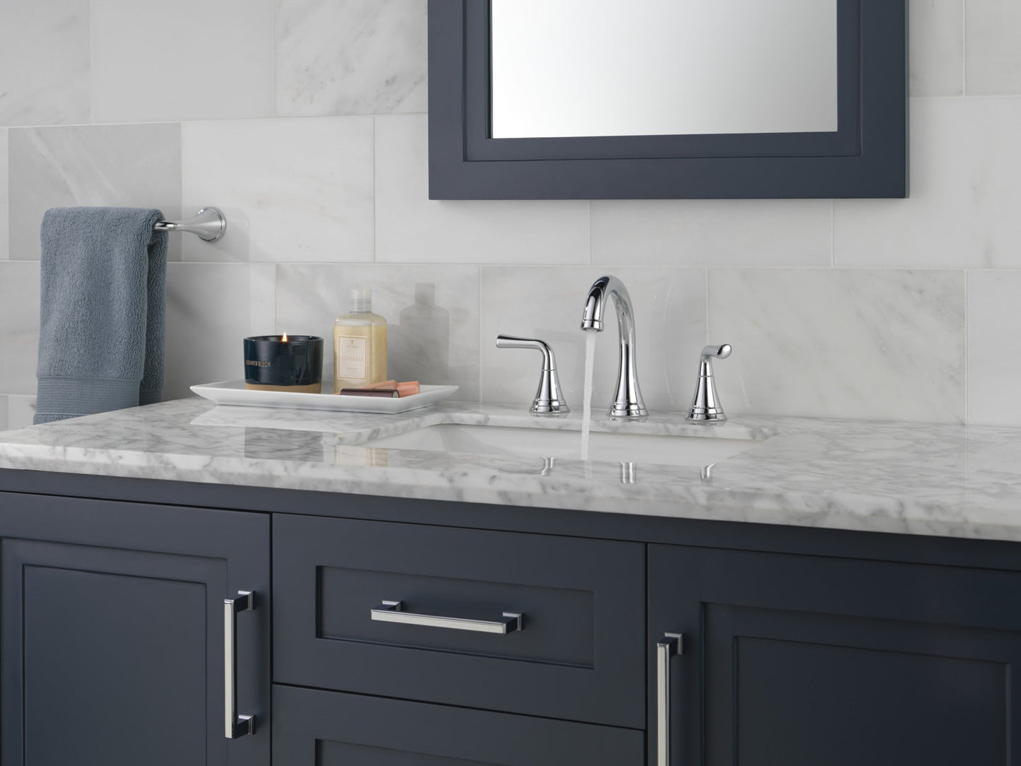 Delta Kayra 3533LF Two Handle Widespread Bathroom Faucet