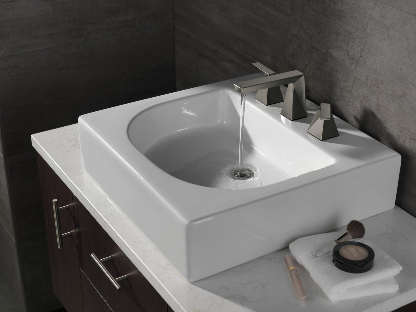 Delta Trillian™: Two Handle Widespread Bathroom Faucet