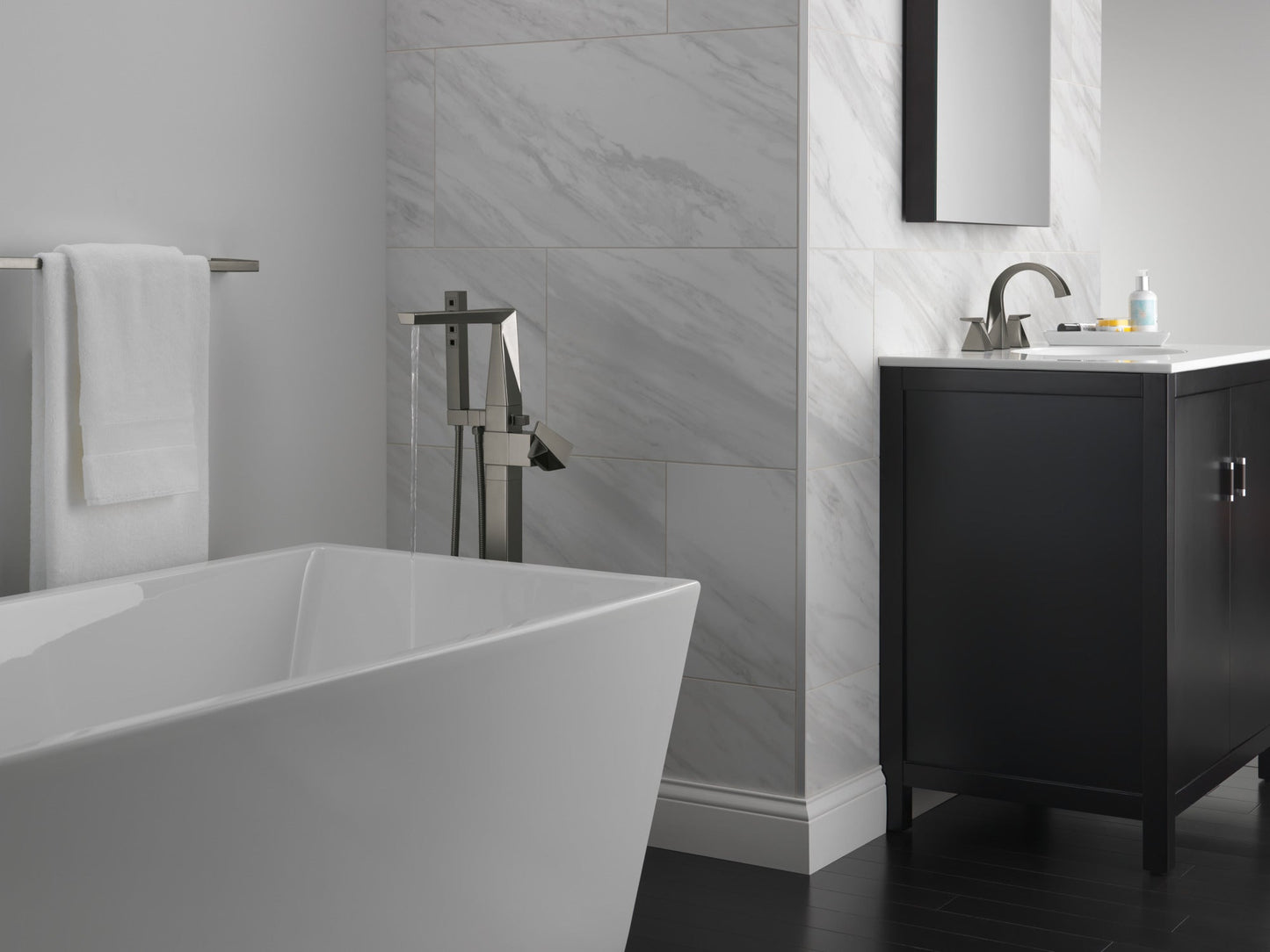 Delta Trillian™: Two Handle Widespread Bathroom Faucet