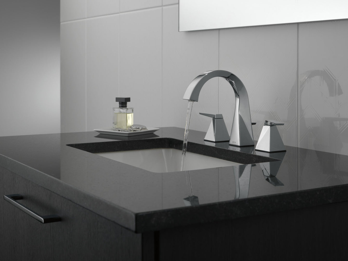 Delta Trillian™: Two Handle Widespread Bathroom Faucet