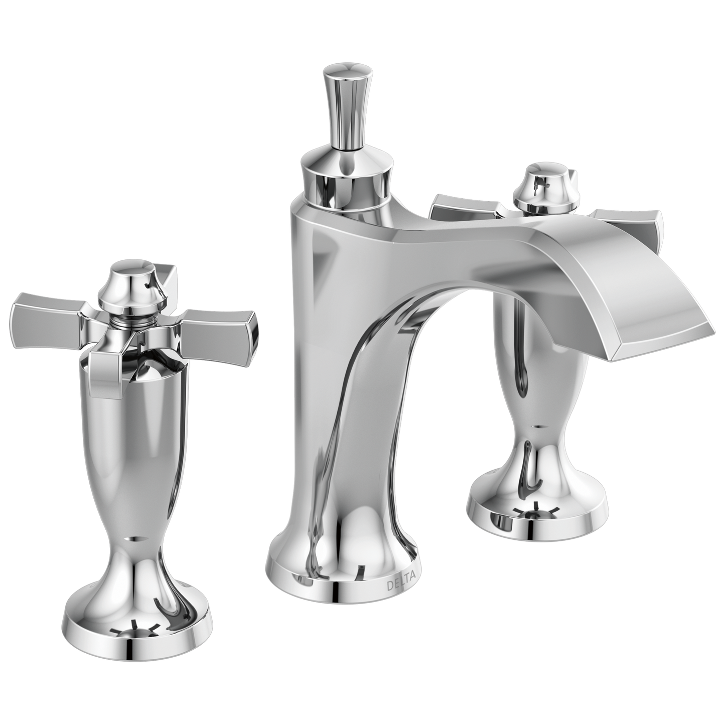 Delta Dorval 3557 Two Handle Widespread Bathroom Faucet