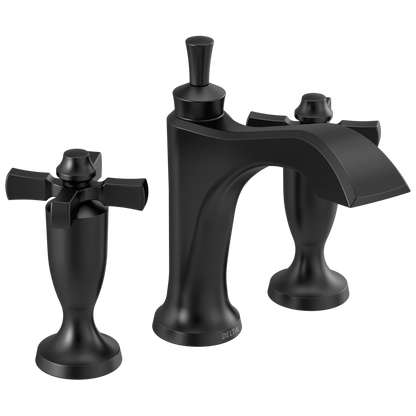 Delta Dorval 3557 Two Handle Widespread Bathroom Faucet