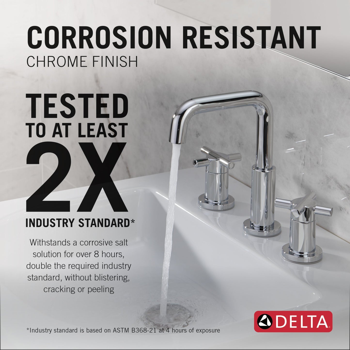 Delta Nicoli: Two Handle Widespread Bathroom Faucet