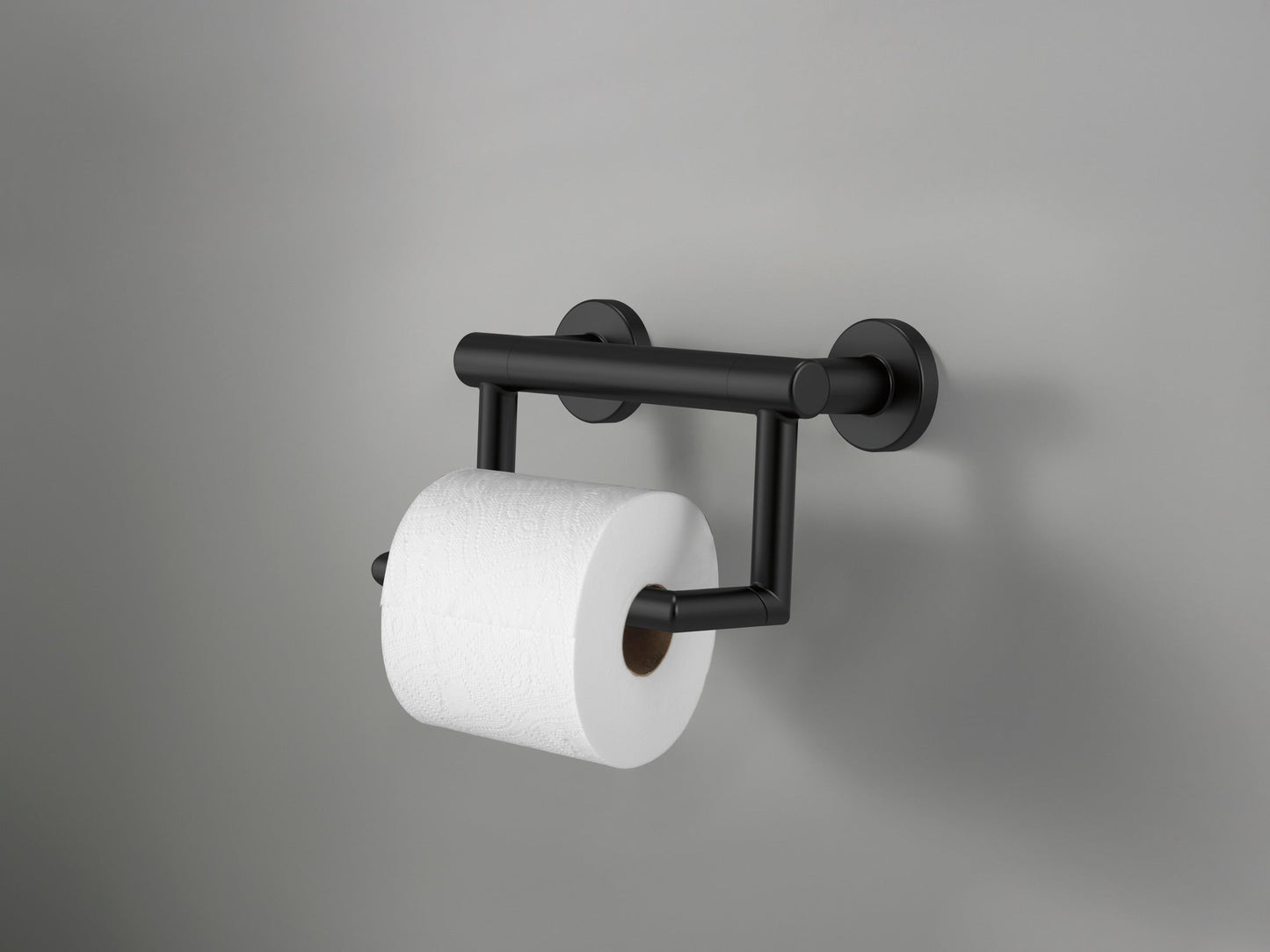 Delta BathSafety 41550 Contemporary Tissue Holder with Assist Bar
