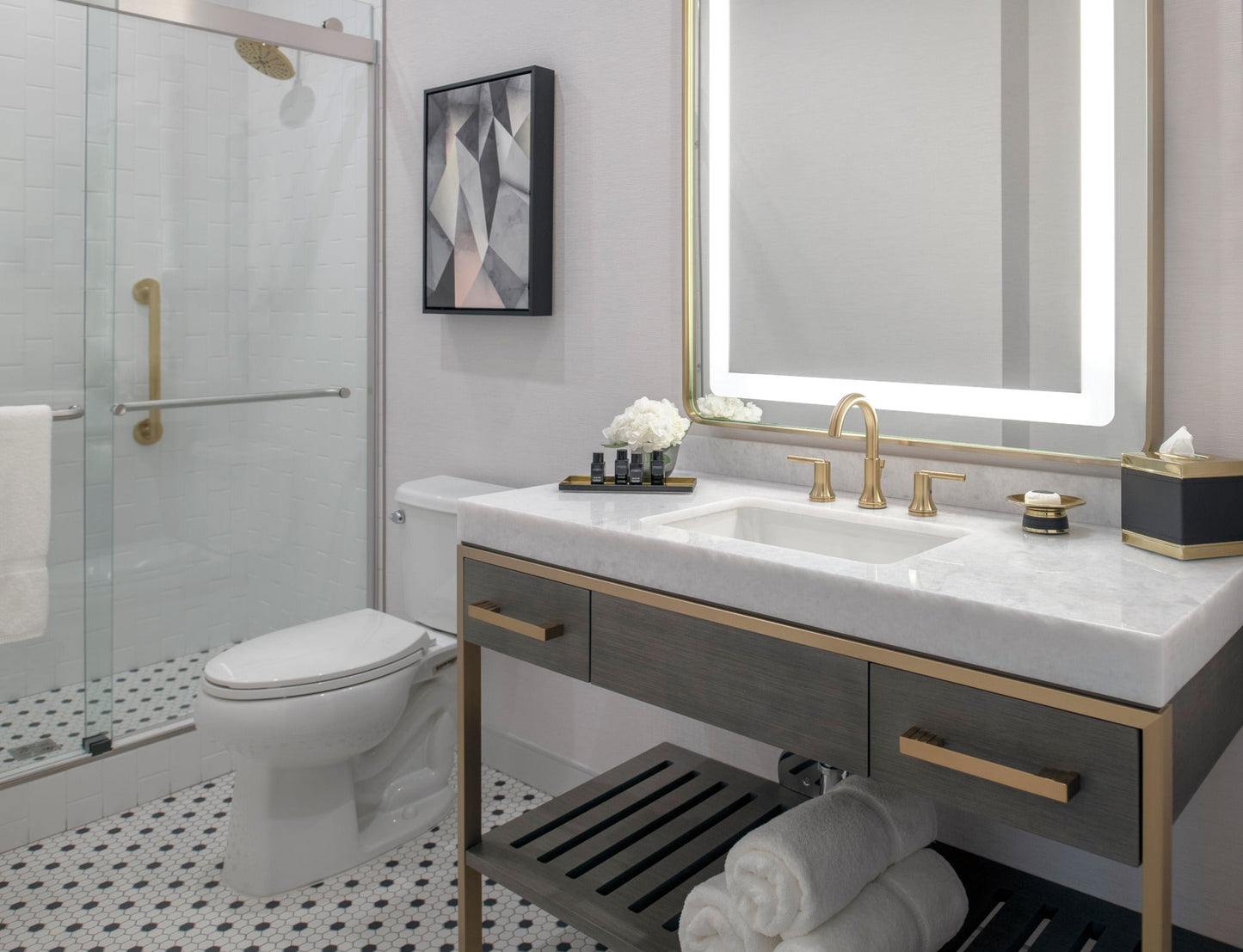 Delta BathSafety 41818 18" Contemporary Decorative ADA Grab Bar